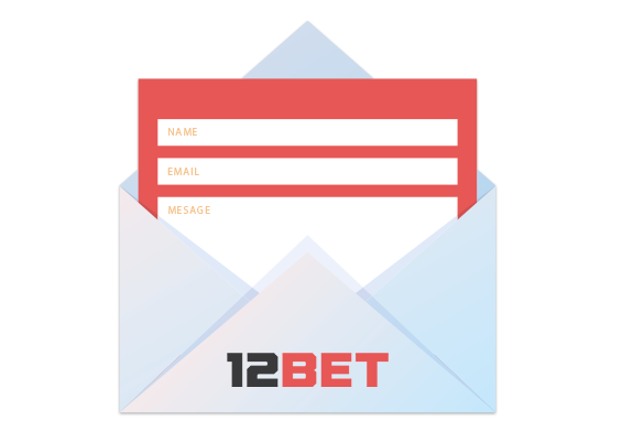 Letter to be sent with forms to fill out with the 12bet logo