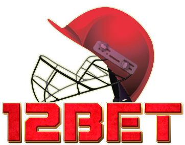 Cricket helmet with 12bet logo