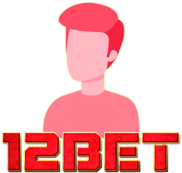 Anonymous man with a 12bet logo