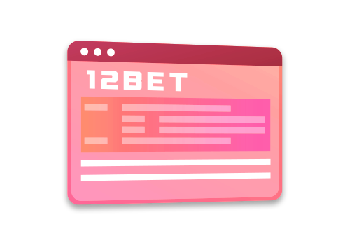 Card with the 12bet logo and sample data forms