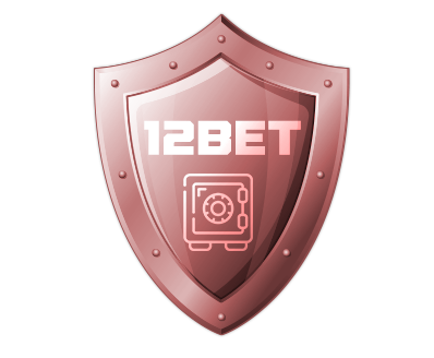 Shield with 12bet logo and safe